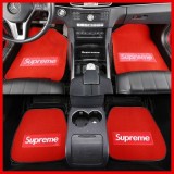 クロムハーツ 車用フロアマット フロアマット レザー カーマット シュプリーム カスタムカーフロアマット ために