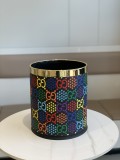 GUCCI グッチ　ゴミ箱　ダストボックス　リビング/キッチン/寝室用　2重構造蓋なし10L　インテリア 選べる3色