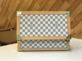 コフレ 8 モントル　ルイヴィトン/Louis Vuitton　ウォッチケース/時計ボックス/ハードケース　LV腕時計収納ボックス　白色ダミエ