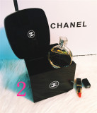 お買い得２つセット　手鏡と小物入れの組合せ　CHANEL/シャネル　化粧用品鏡/収納BOX