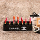 CHANEL　シャネル小物入れ　アクリル収納ボックス　メイクボックス　口紅ボックスレディース