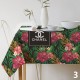 テーブルクロス　シャネル/CHANEL　テーブルかけ/食卓カバー/机カバー　防塵撥水汚れ防止　リネン風薄手　インテリア雑貨