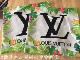 LOUIS VUITTONクッションカバー★ルイヴィトンクッションカバーまたはクッション中材あり　綺麗な花柄カバーLV人気カバー