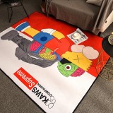 Supreme　シュプリームカーペット/絨毯　ラグマットリビング　子供プレイマット　オールシーズン　滑り止め付洗える　選べる3種