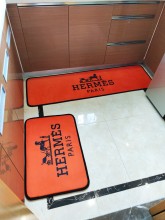 HERMES エルメス　おしゃれマット　浴室 マット 足拭きマット 滑り止めマット　家庭用寝室のカーペット　長方形　2種サイズ選択
