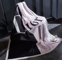 ディオール　Dior　もうふ　人気ブランケット　毛布　ひざ掛け毛布　ふわふわ毛布　布団冬用 2枚合わせ　あったか　裏起毛