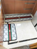 グッチカーペット　GUCCI人気マット　キッチンマット/トイレ/ベッドルーム/浴室/新居絨毯　ウォッシャブル2つサイズ選択