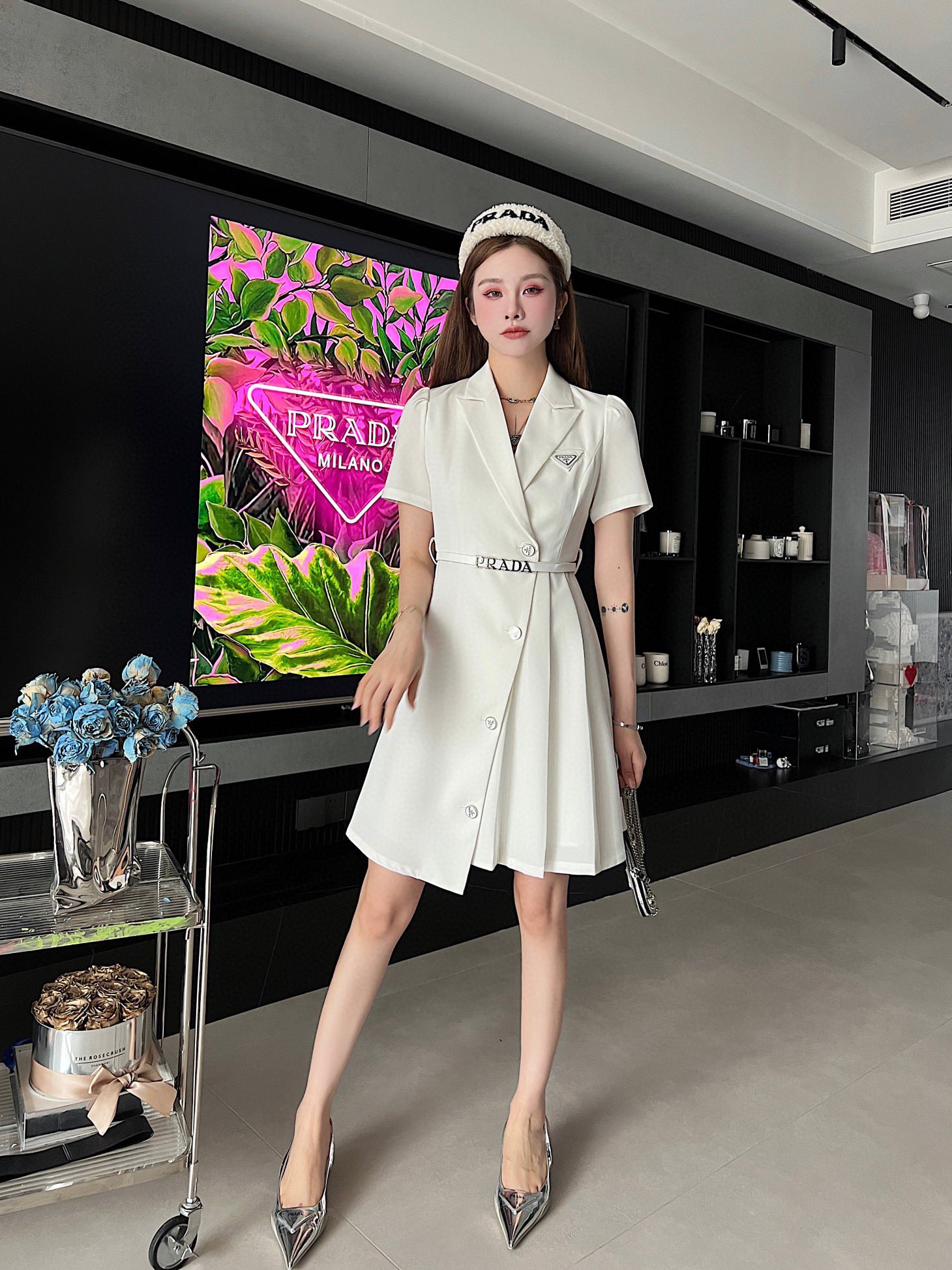 好評定番 PRADA - プラダ22春夏新作ワンピースの通販 by ちさはら's