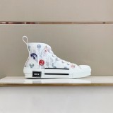 超話題!Diorディオール カップル モデル B23 ハイカット スニーカー