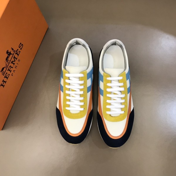 超話題!Hermesエルメス シンプル クラシック メンズ スニーカー