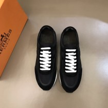大人気Hermesエルメス シンプル クラシック メンズ スニーカー