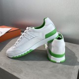 入手困難Hermesエルメス シンプル クラシック メンズ スニーカー