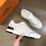 Hermesエルメス シンプル クラシック メンズ スニーカーコピー