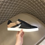 Burberryバーバリー 偽物メンズ クラシック ロートップ スニーカー