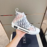 Diorディオール偽物 カップル モデル B23 ハイカット スニーカー