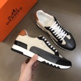 超話題!Hermesエルメス シンプル クラシック メンズ スニーカー