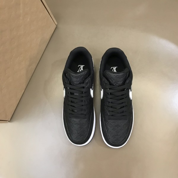 高品質Loui Vuitto x OFF-WHITE x Nike Tripartite クール メンズ カジュアル スニーカー