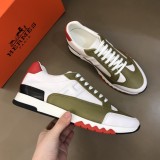 高品質Hermesエルメス シンプル クラシック メンズ スニーカー