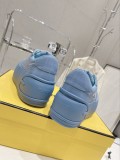 高品質FENDI フェンディ 2023SS 新作 マフィン 厚底 カジュアルシューズ スニーカー