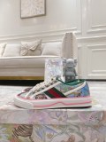 最新Gucci2023 エクスプローシブ キャンバス シューズ メンズ レディース