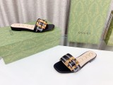 大人気Gucciグッチの新しいファッションオールマッチバンブーバックルスリッパ
