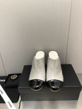 Chanel シャネル2023春夏新商品カウンターキャットウォークスタイルプラットフォームスリッパ