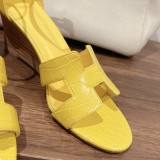超話題! Hermesエルメス 2023ウェッジ サンダル