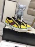 最新Gucci2023 エクスプローシブ キャンバス シューズ メンズ レディース