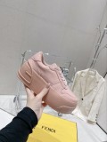 超話題!FENDI フェンディ 2023SS 新作 マフィン 厚底 カジュアルシューズ スニーカー