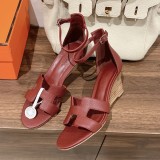 Hermesエルメス偽物ウェッジ サンダル