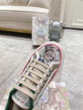 最新Gucci2023 エクスプローシブ キャンバス シューズ メンズ レディース