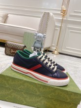 大人気Gucci  2023 エクスプローシブ キャンバス シューズ メンズ レディース