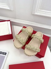 ヴァレンティノ VALENTINO 2023春夏新作 手織りスリッパ