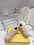 高品質FENDI フェンディ 2023SS 新作 マフィン 厚底 カジュアルシューズ スニーカー