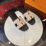 大人気Hermesエルメスのハンドメイドスリッパ