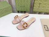 ★超人気Gucciグッチの新しいファッションオールマッチバンブーバックルスリッパ