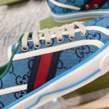 Gucci通販2023 エクスプローシブ キャンバス シューズ メンズ レディース