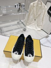 FENDI 通販ドミノ 2023SS 新作 キャンバスシューズ
