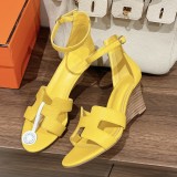 Hermesエルメスウェッジ サンダルコピー