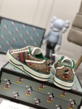 Gucci通販2023 エクスプローシブ キャンバス シューズ メンズ レディース
