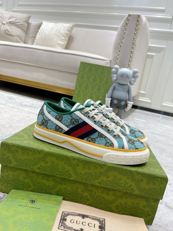 Gucci2023 エクスプローシブ キャンバス シューズ メンズ レディーススーパーコピー