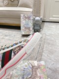 最新Gucci2023 エクスプローシブ キャンバス シューズ メンズ レディース
