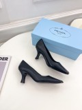 PRADA プラダ激安 ランウェイ スクエアトゥ シューズ