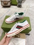 最新Gucci 通販2023 エクスプローシブ キャンバス シューズ メンズ レディース