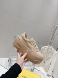 高品質FENDI フェンディ 2023SS 新作 マフィン 厚底 カジュアルシューズ スニーカー