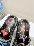 2023SS 新作 Dior Dway 刺繍プラットフォームサンダルとスリッパコピー
