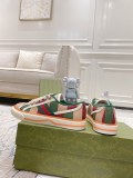 高品質Gucci  2023 エクスプローシブ キャンバス シューズ メンズ レディース