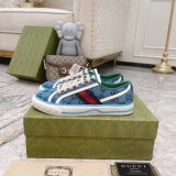 Gucci通販2023 エクスプローシブ キャンバス シューズ メンズ レディース