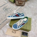 Gucci通販2023 エクスプローシブ キャンバス シューズ メンズ レディース