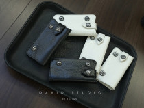 最高品質 クロムハーツ S925スターリングシルバーアクセサリー イタリア輸入牛革 クロス キーケース キーホルダー 激安 通販